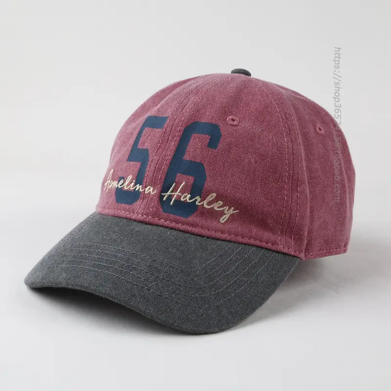 American Retro Baseball Cap Women Men Sun Proof Peaked - Image 5