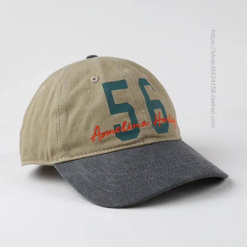 American Retro Baseball Cap Women Men Sun Proof Peaked — feature 7