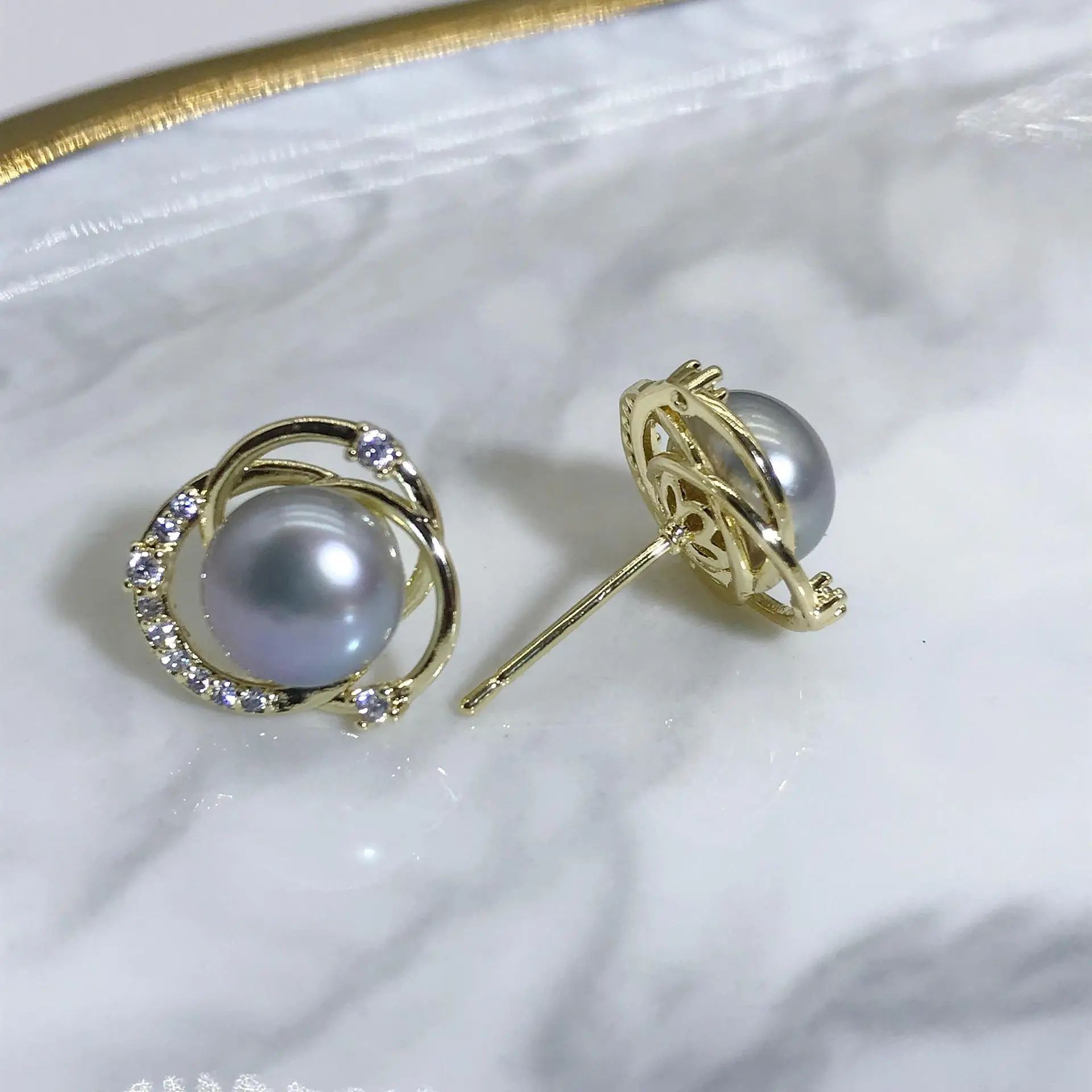 925 Silver Pearl Earrings for Women — feature 14