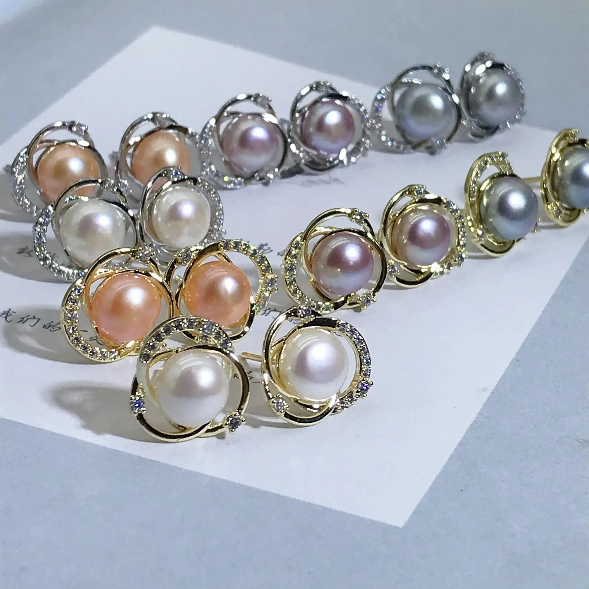 925 Silver Pearl Earrings for Women — feature 17