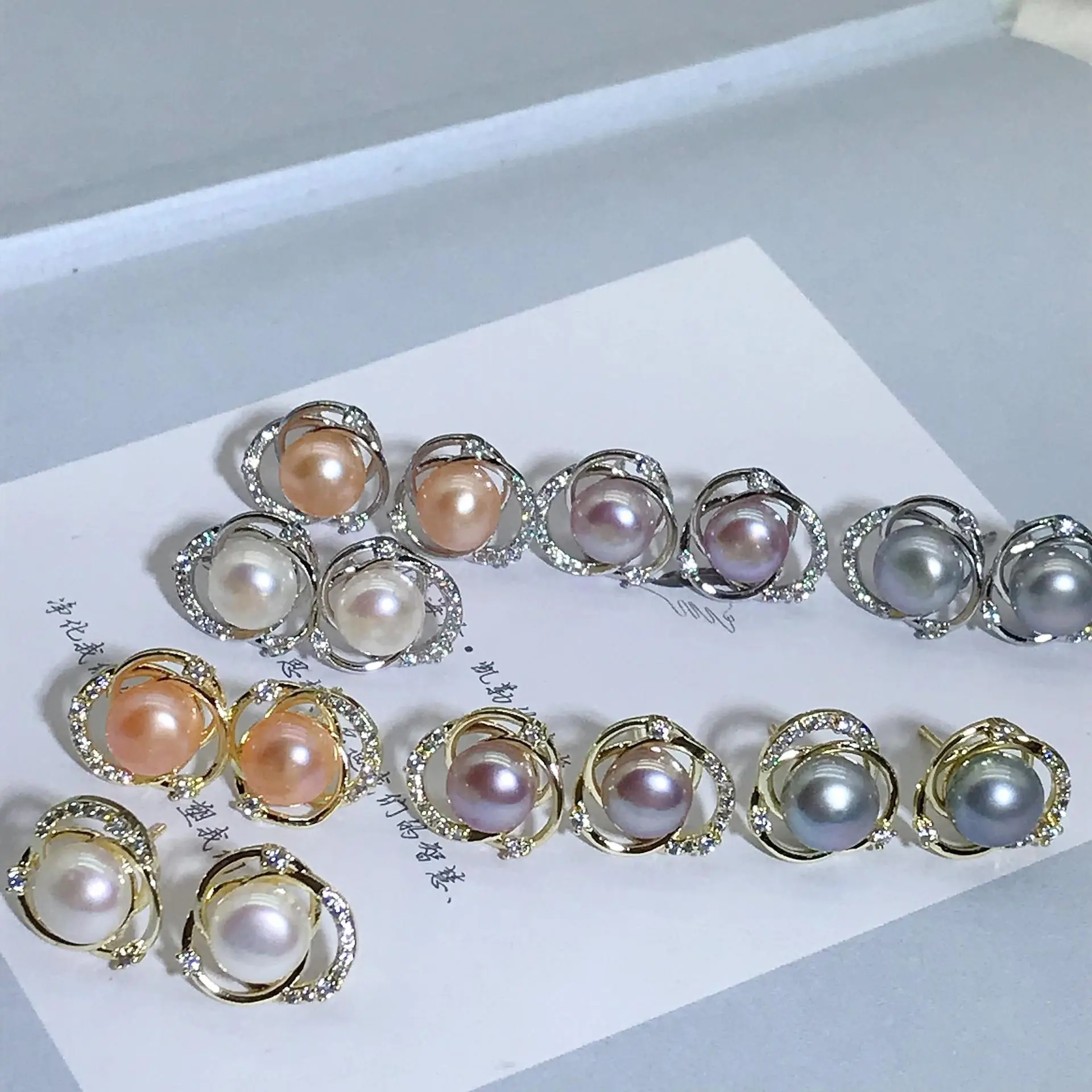 925 Silver Pearl Earrings for Women — feature 2