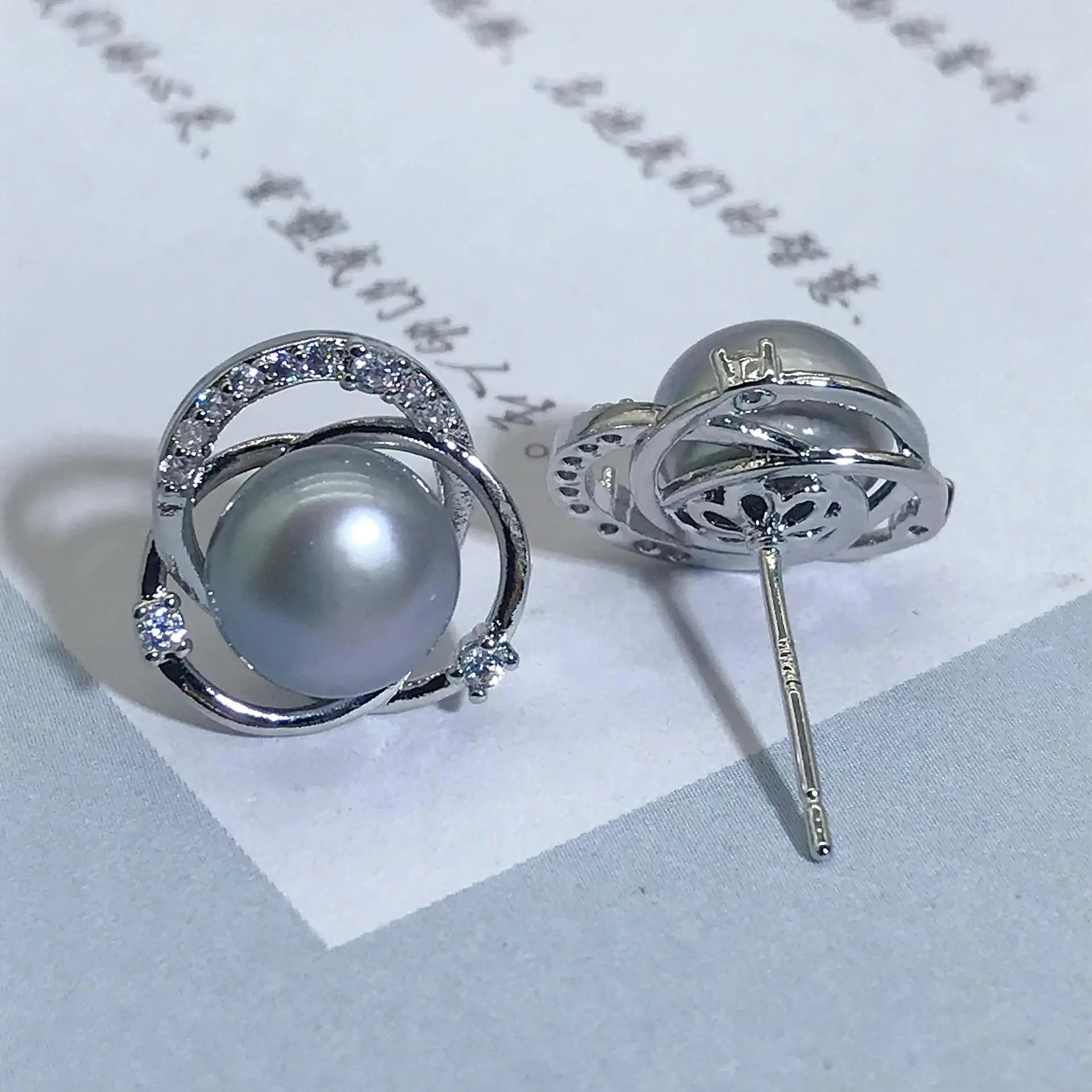 925 Silver Pearl Earrings for Women — feature 3