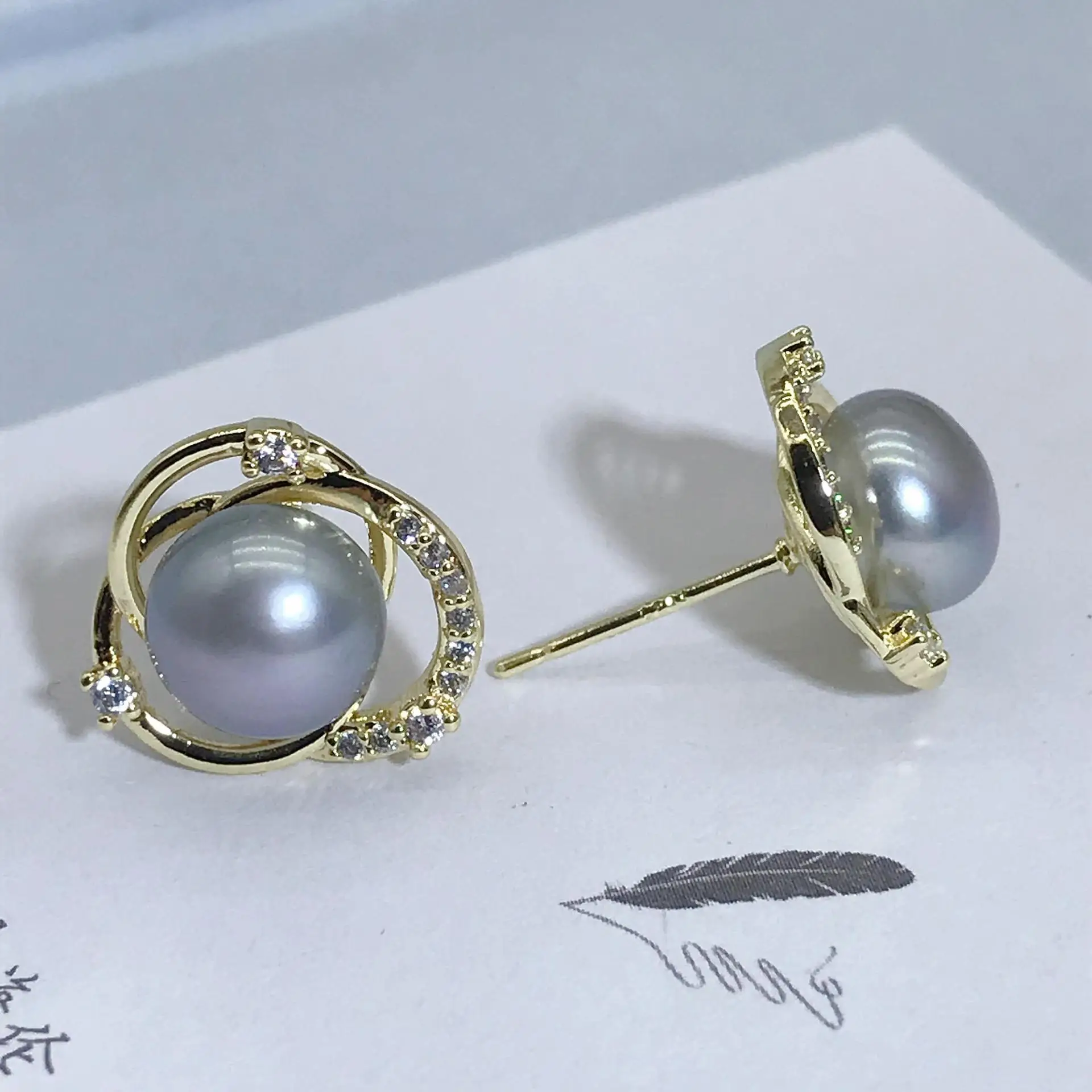 925 Silver Pearl Earrings for Women — feature 9