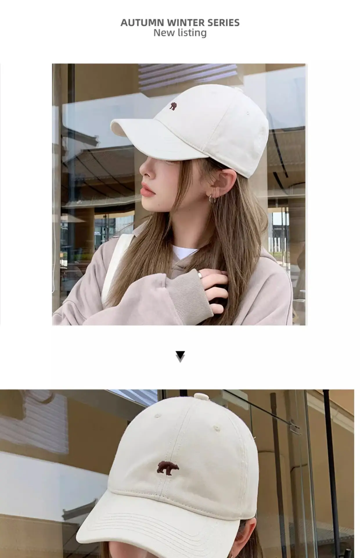 2023 New Polar Bears Baseball Cap Brown — feature 12
