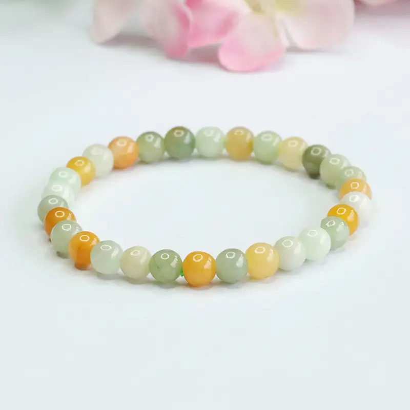 Multicolored Jade Bracelet for Women — feature 6