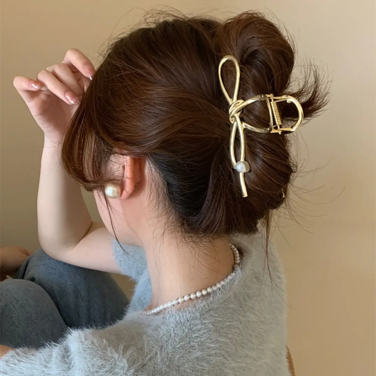 Y2g Metal Hairpin Updo for Women - Image 25