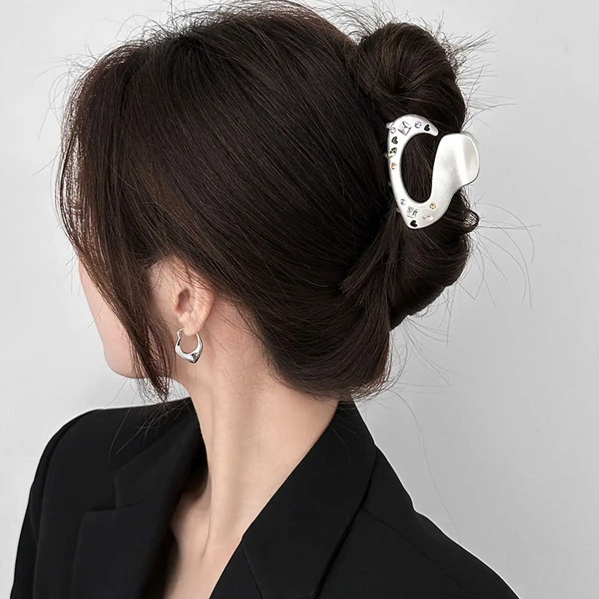 Y2g Metal Hairpin Updo for Women - Image 27