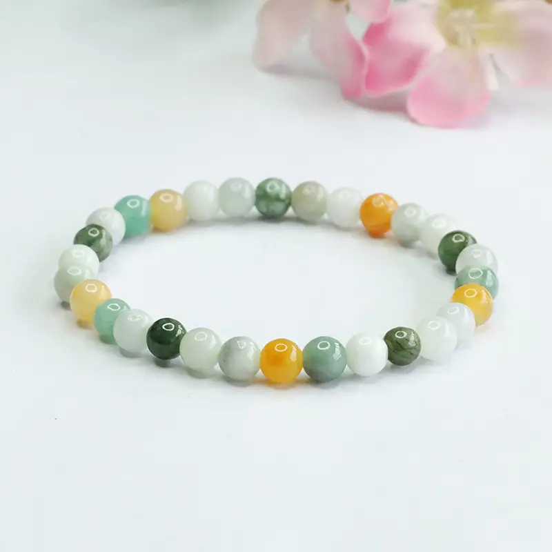 Multicolored Jade Bracelet for Women — feature 5