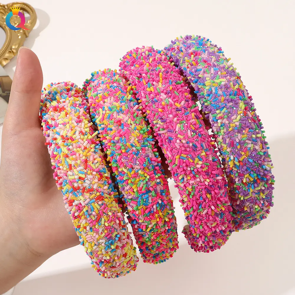 Colorful Skull Top Headband for Girls European American Candy Color — feature 19