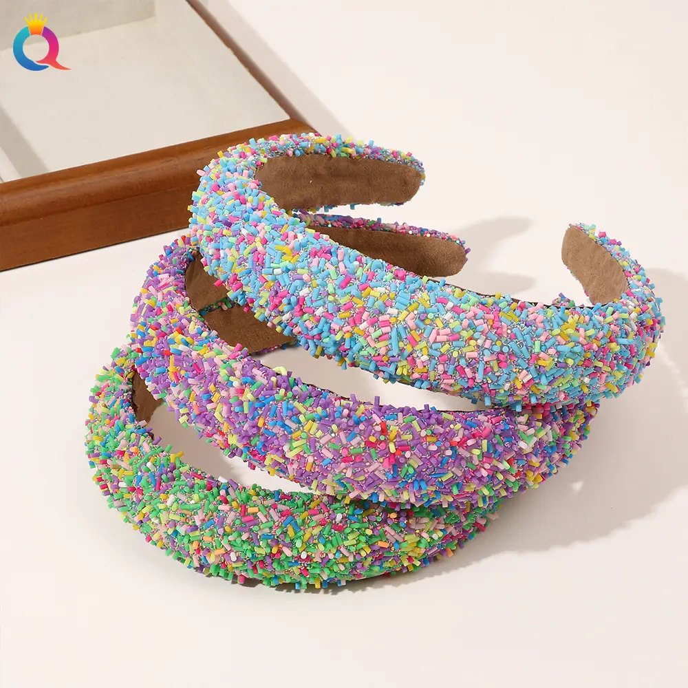 Colorful Skull Top Headband for Girls European American Candy Color — feature 22