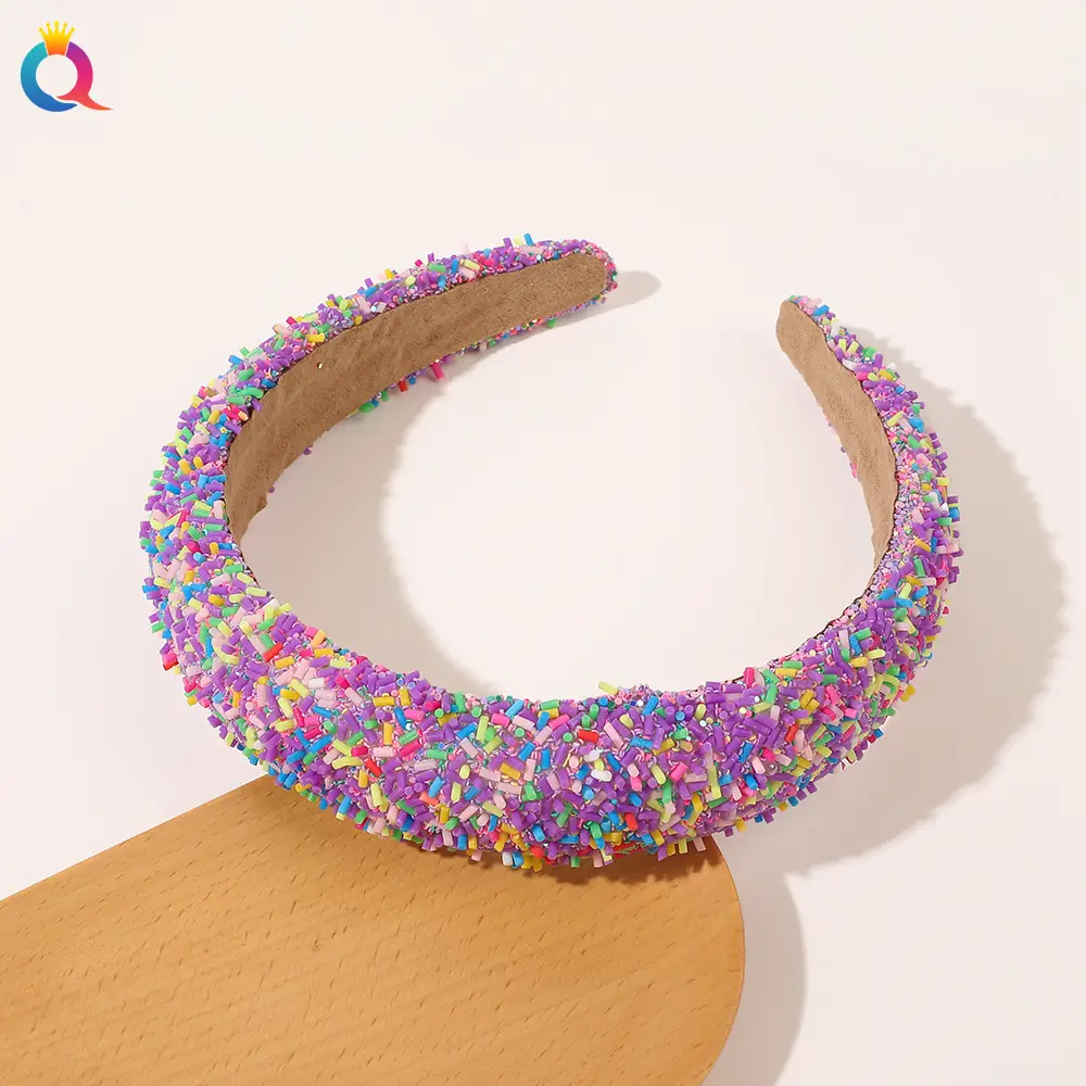 Colorful Skull Top Headband for Girls European American Candy Color - Image 4