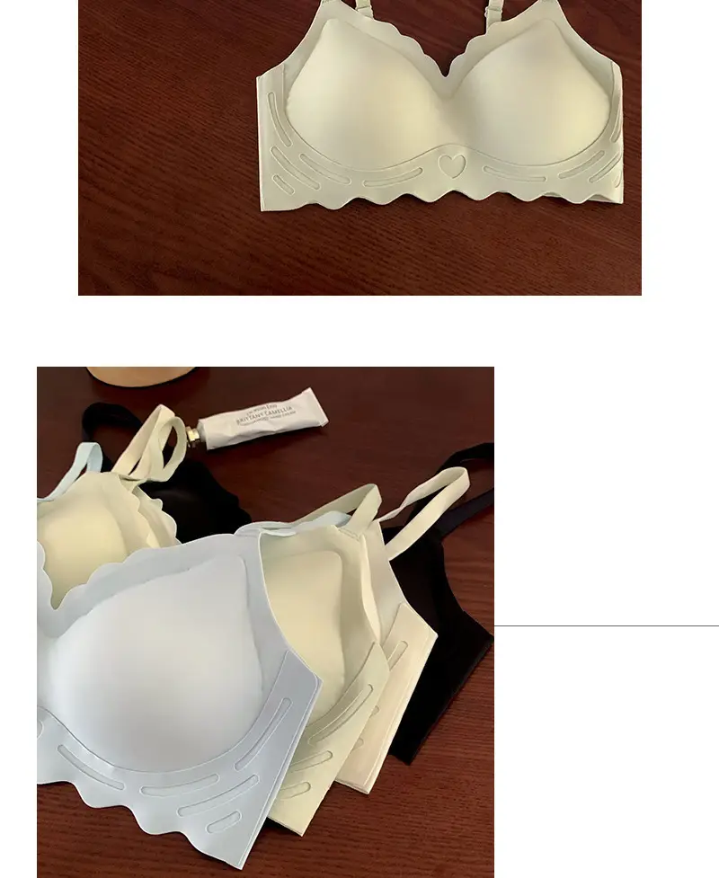 Seamless Intimates for Women, Soft Support, Thin, Small Breast Push-Up, Anti-Sagging, No Rims, Comfortable Bra, Soft — feature 20