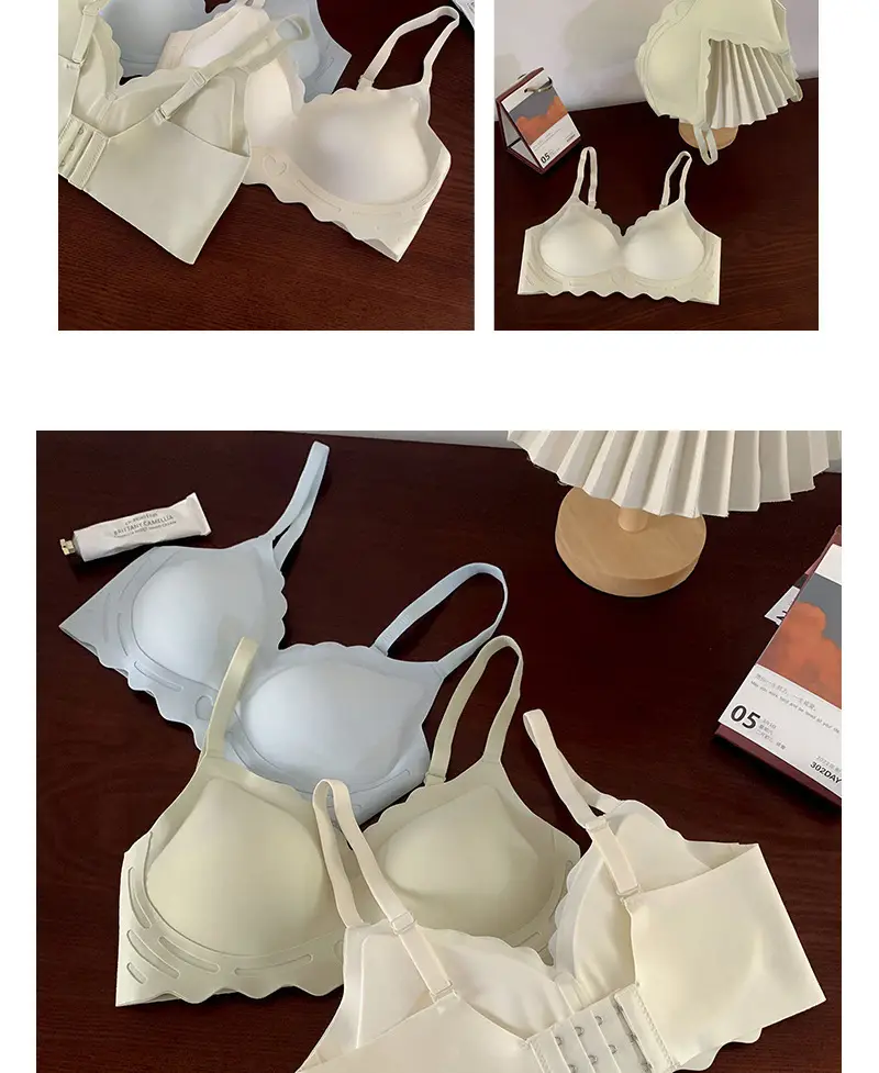 Seamless Intimates for Women, Soft Support, Thin, Small Breast Push-Up, Anti-Sagging, No Rims, Comfortable Bra, Soft — feature 22