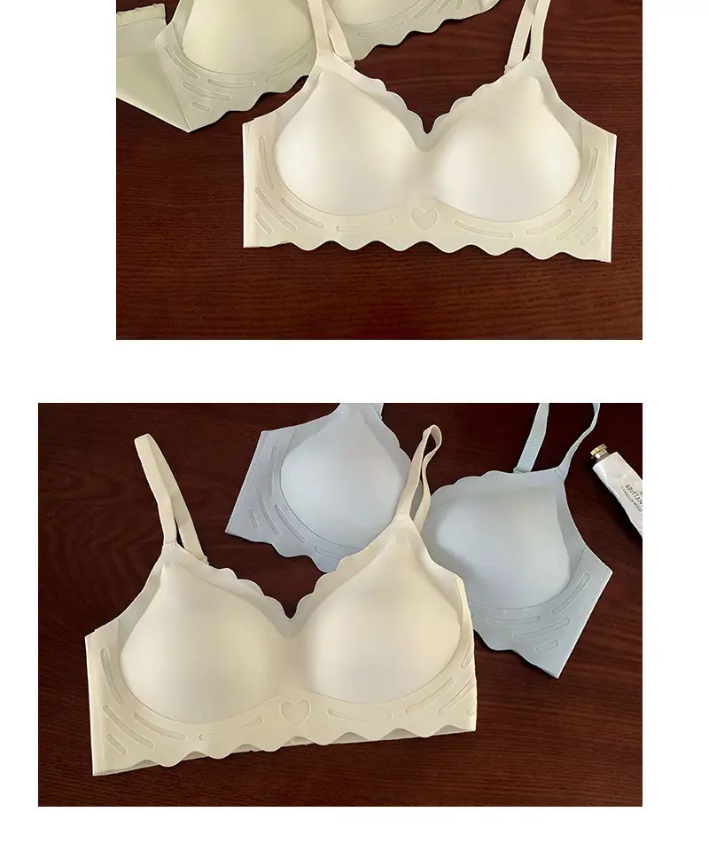 Seamless Intimates for Women, Soft Support, Thin, Small Breast Push-Up, Anti-Sagging, No Rims, Comfortable Bra, Soft — feature 24