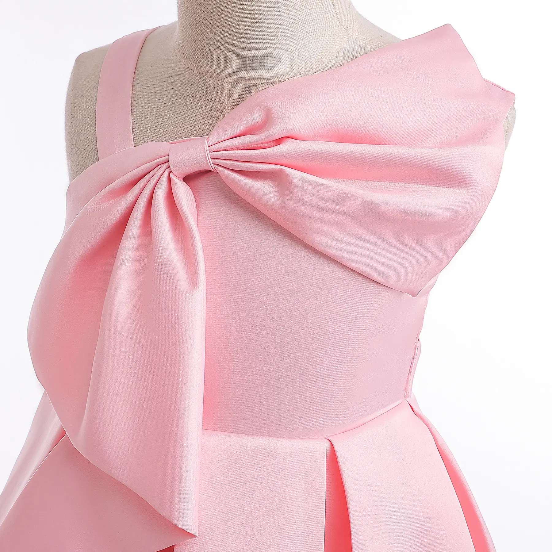 Girls Black Bow Skirt Dress for Girls - Image 4