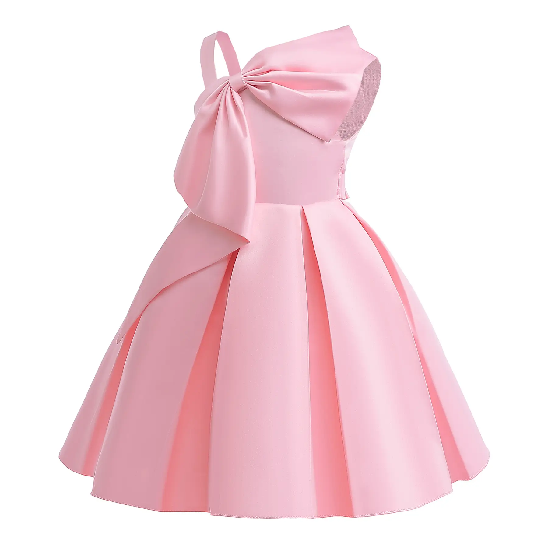 Girls Black Bow Skirt Dress for Girls - Image 5