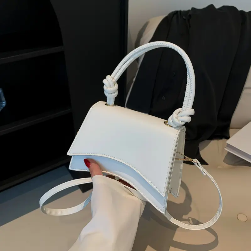 Pink Leather Shoulder Bag for Women 2025 - Image 6