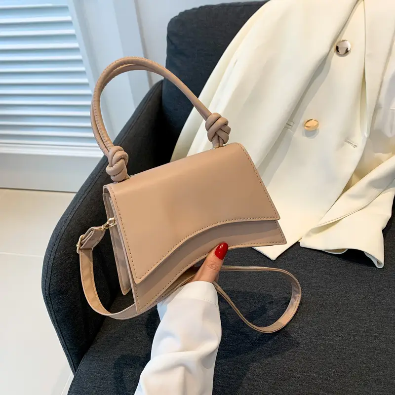 Pink Leather Shoulder Bag for Women 2025 - Image 4