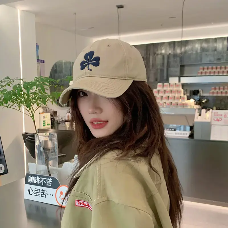 New Clover Embroidered Baseball Cap for Men Women - Image 5