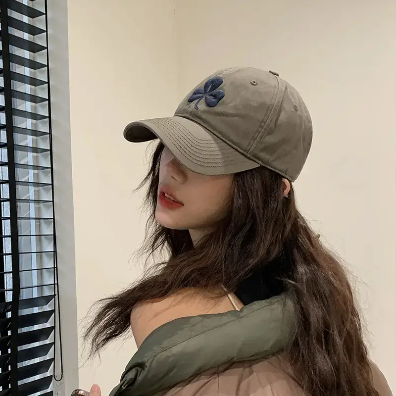 New Clover Embroidered Baseball Cap for Men Women - Image 6