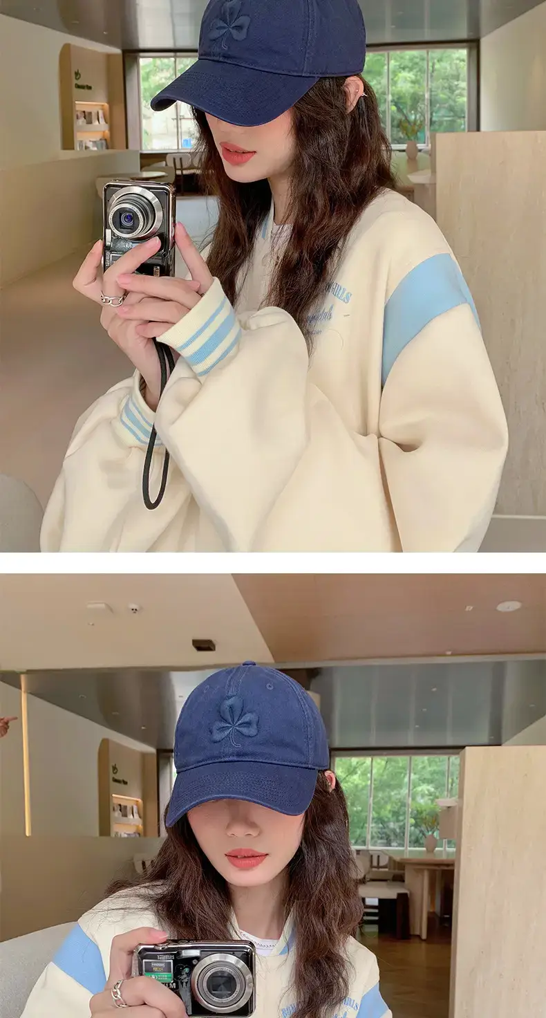 New Clover Embroidered Baseball Cap for Men Women — feature 11