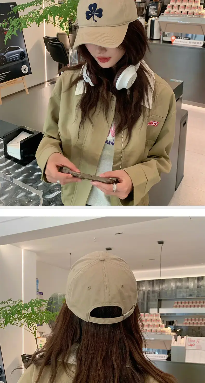 New Clover Embroidered Baseball Cap for Men Women — feature 9