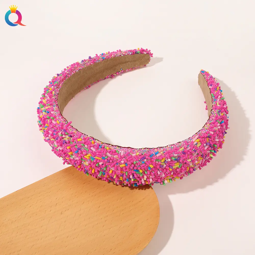 Qiyue Diamond Pearl Skull Top Headband — feature 38