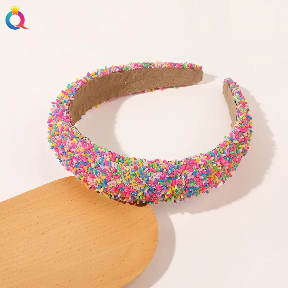 Qiyue Diamond Pearl Skull Top Headband - Image 5