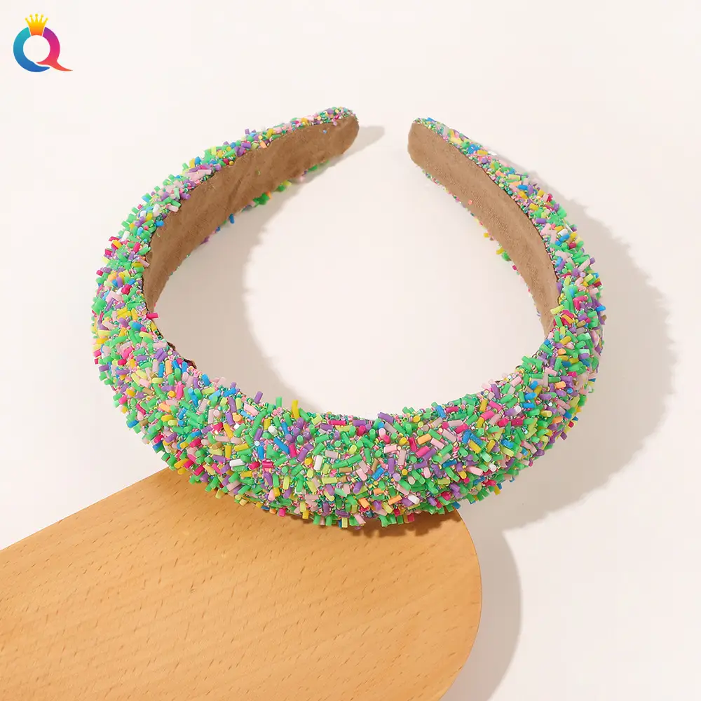 Qiyue Diamond Pearl Skull Top Headband - Image 9
