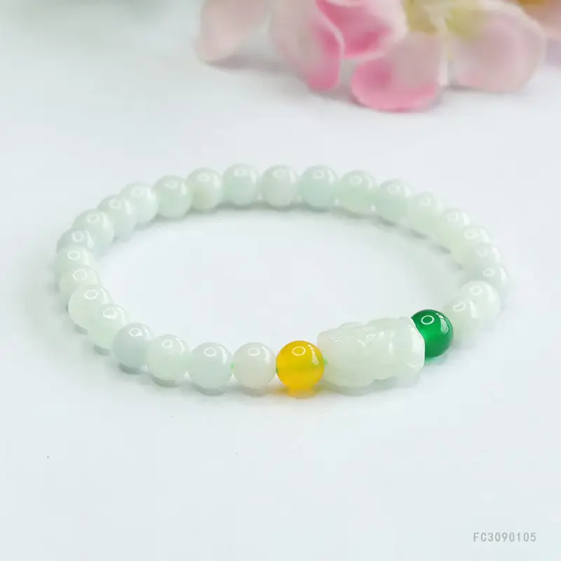 Guan Yu Jade Pixiu Bracelet for Women - Image 3