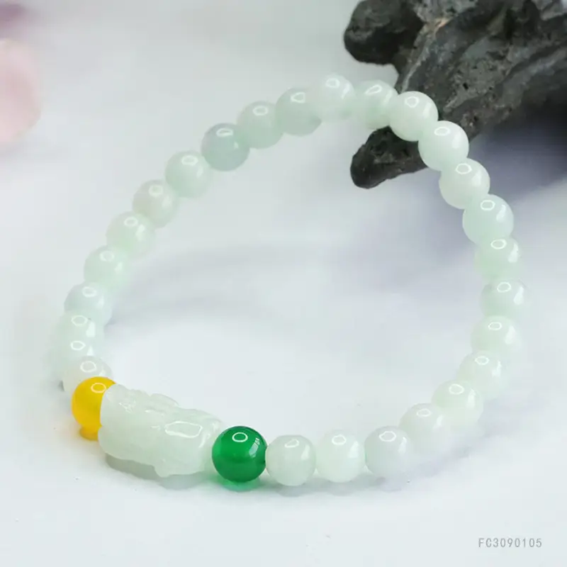 Guan Yu Jade Pixiu Bracelet for Women — feature 10