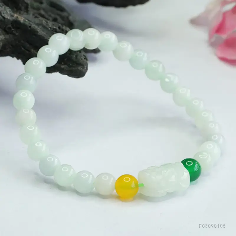 Guan Yu Jade Pixiu Bracelet for Women — feature 11