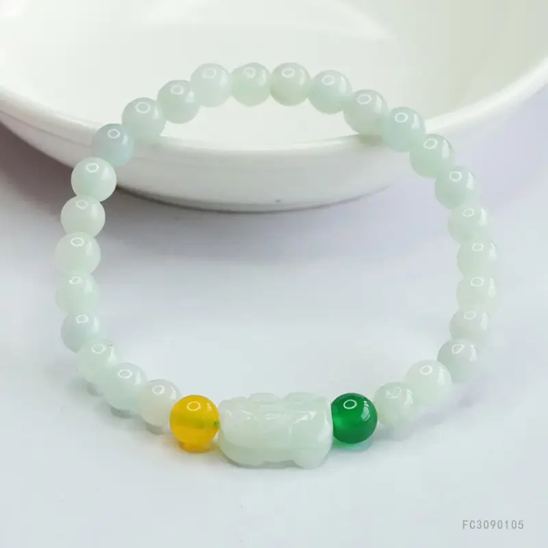 Guan Yu Jade Pixiu Bracelet for Women — feature 7
