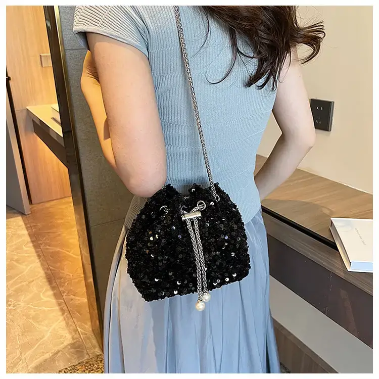 Black Sequin Crossbody Bag for Women 2023 — feature 13