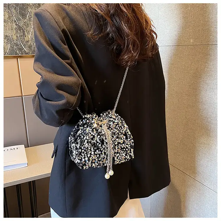 Black Sequin Crossbody Bag for Women 2023 — feature 18