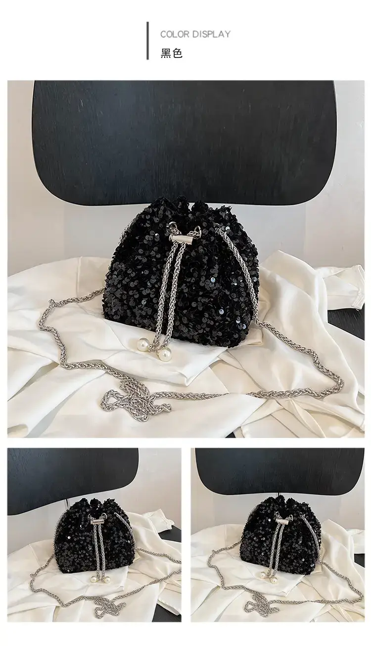 Black Sequin Crossbody Bag for Women 2023 — feature 19