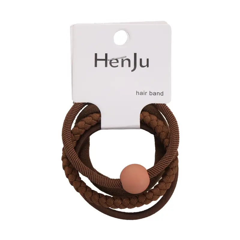 4-Piece Hair Bands Set for Women Korean Style - Image 6
