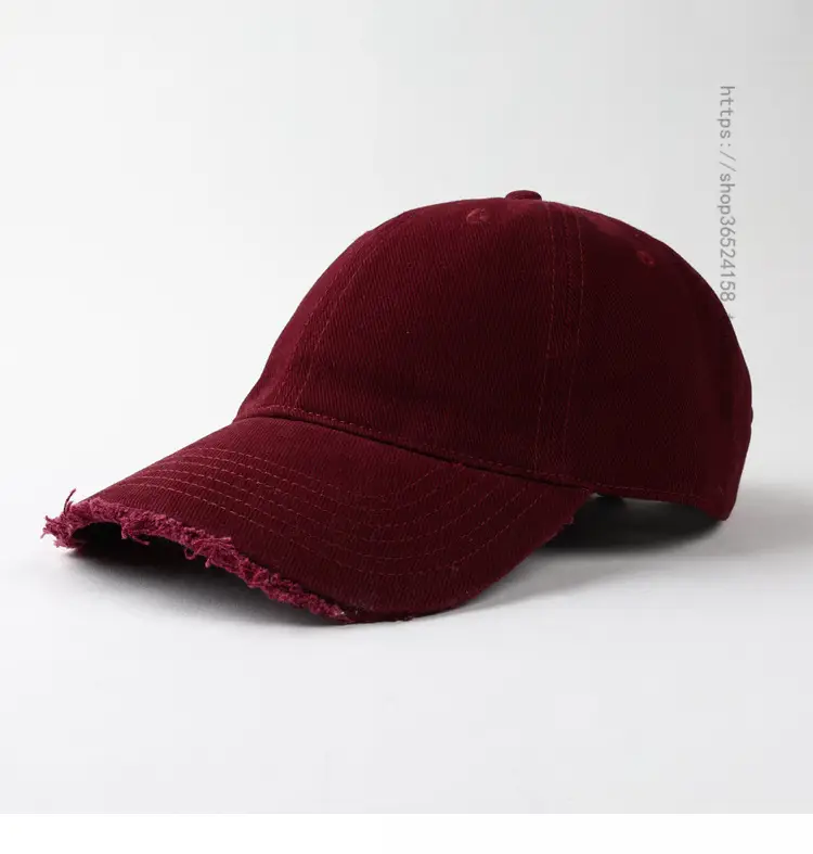 Men's Brown Peaked Cap with Light Bristle — feature 7