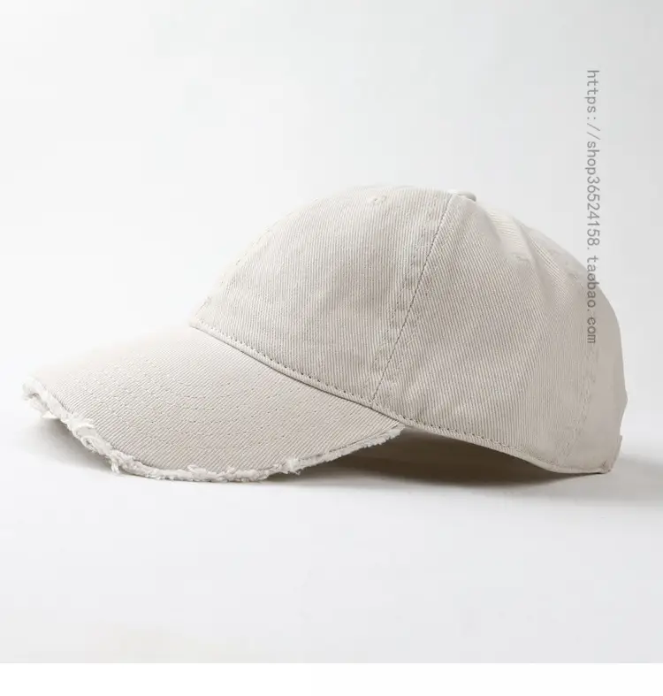 Men's Brown Peaked Cap with Light Bristle — feature 9
