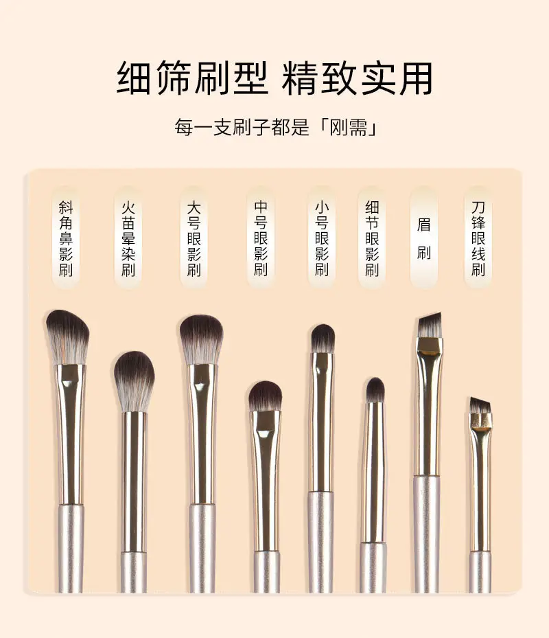 13-Piece Gilt Makeup Brush Set Eye Shadow Brush Full Set — feature 35