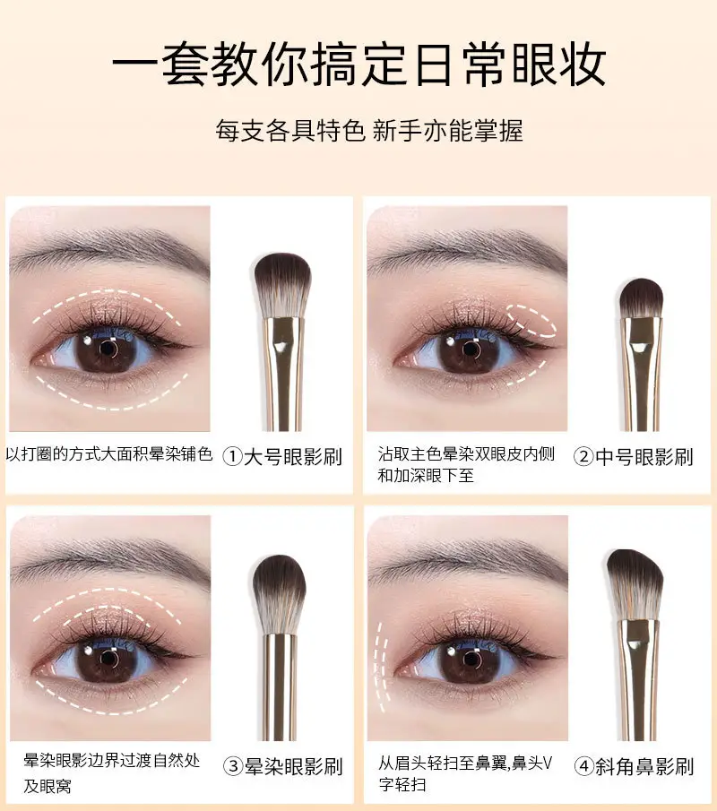 13-Piece Gilt Makeup Brush Set Eye Shadow Brush Full Set — feature 41