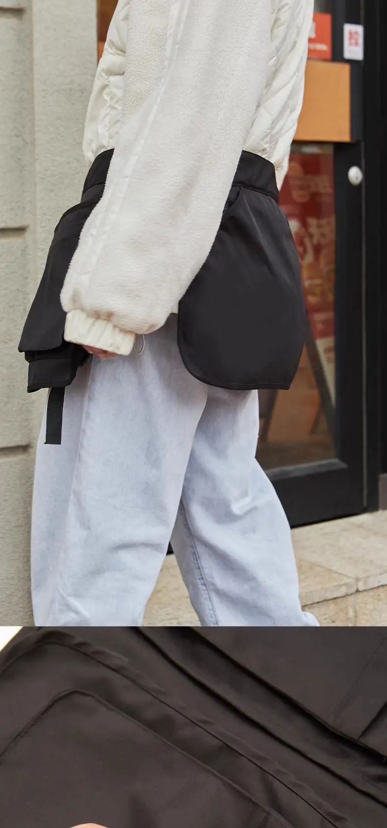 Small Pocket Sports Waist Belt Apron Travel Bag — feature 12