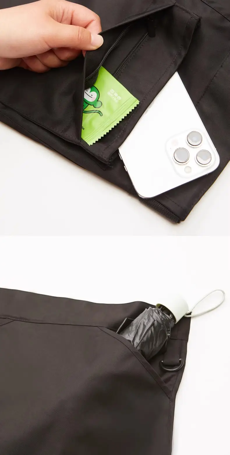 Small Pocket Sports Waist Belt Apron Travel Bag — feature 13