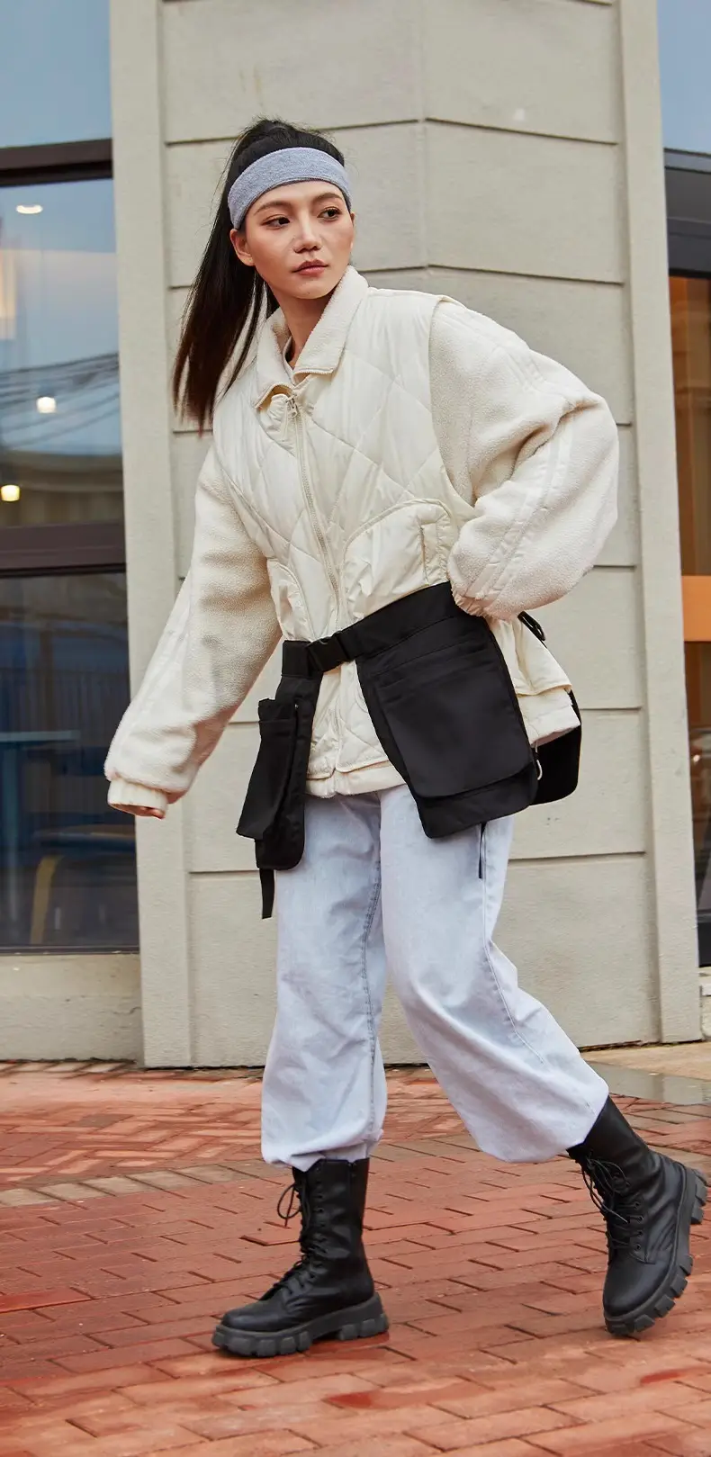 Small Pocket Sports Waist Belt Apron Travel Bag — feature 8