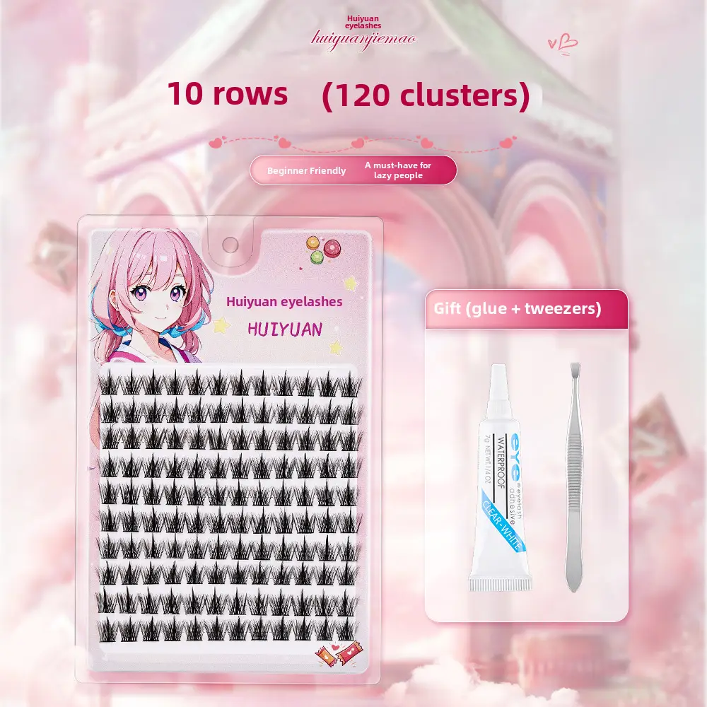 100+ Rows False Eyelashes Set for Natural Look - Image 10