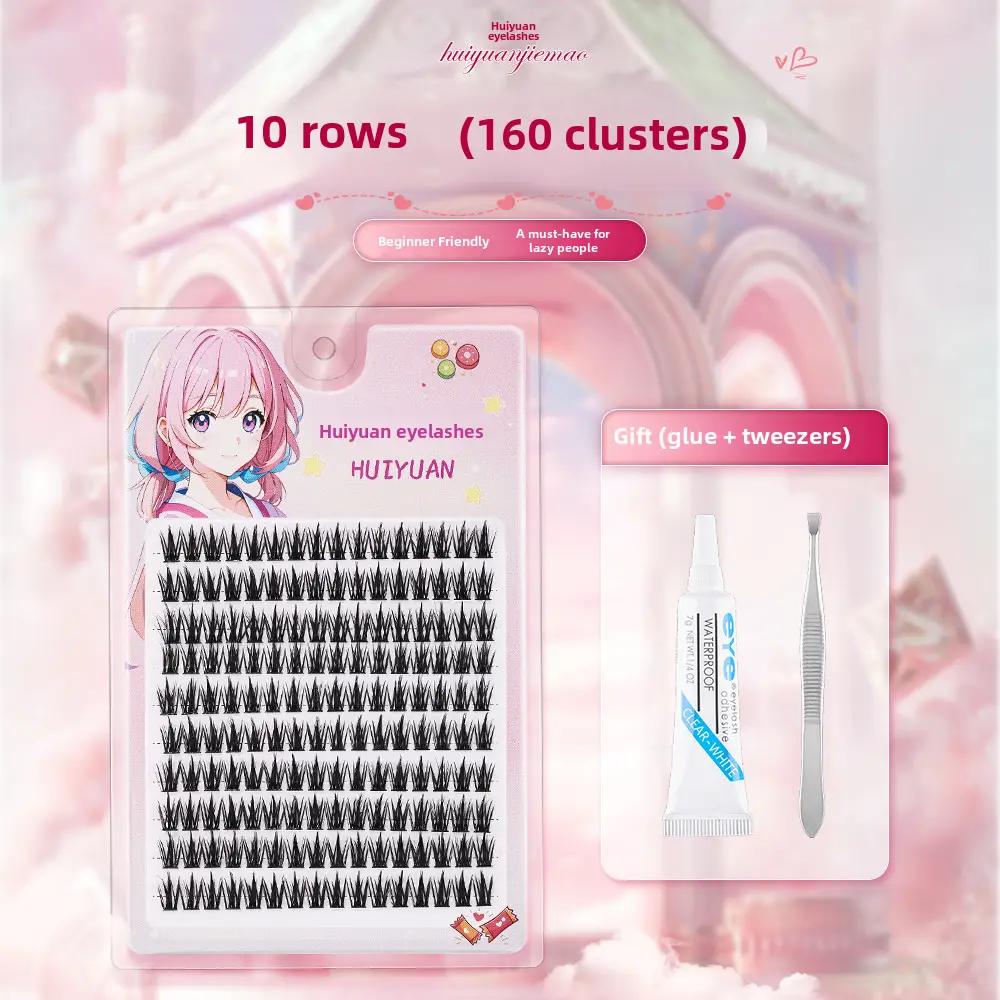 100+ Rows False Eyelashes Set for Natural Look - Image 7