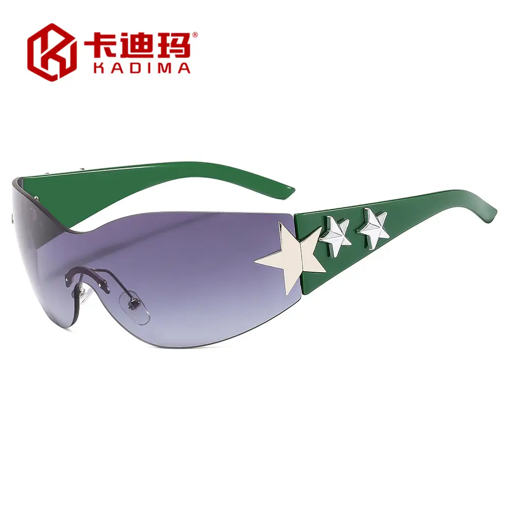 Pink Starry Sports Riding Sunglasses for Girls - Image 6