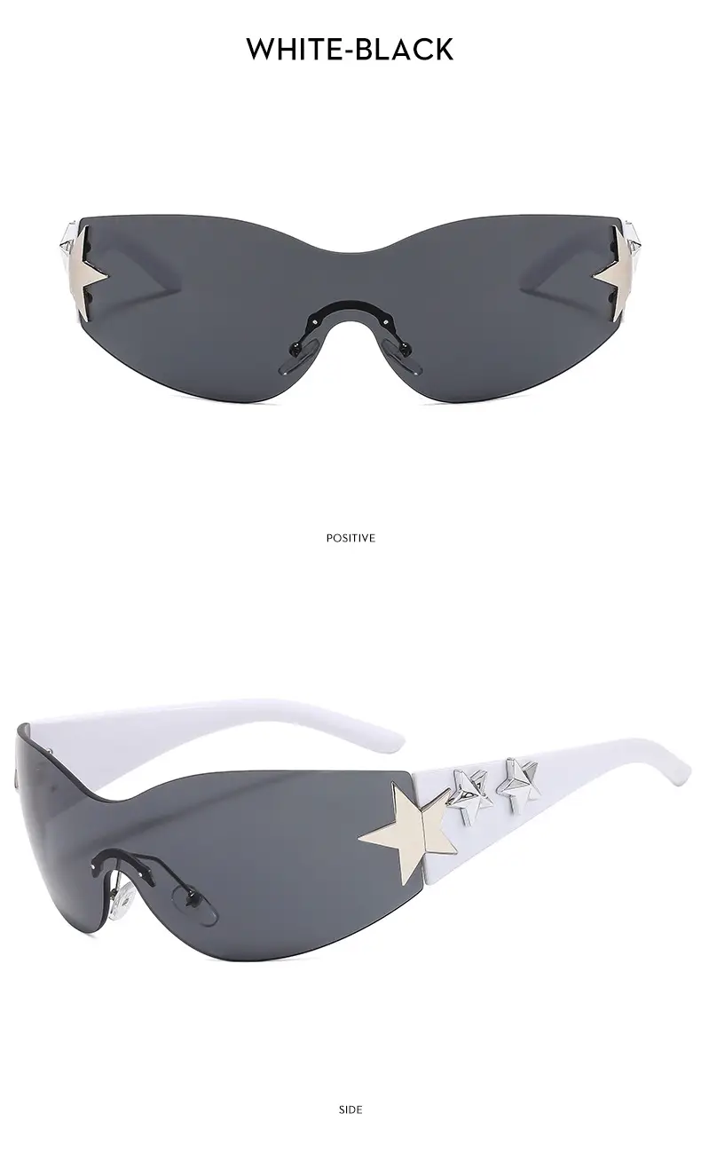 Pink Starry Sports Riding Sunglasses for Girls — feature 15