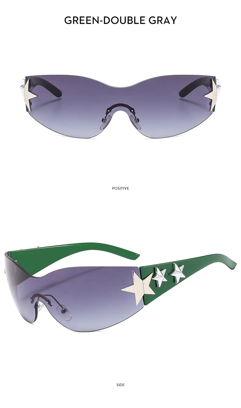 Pink Starry Sports Riding Sunglasses for Girls — feature 16