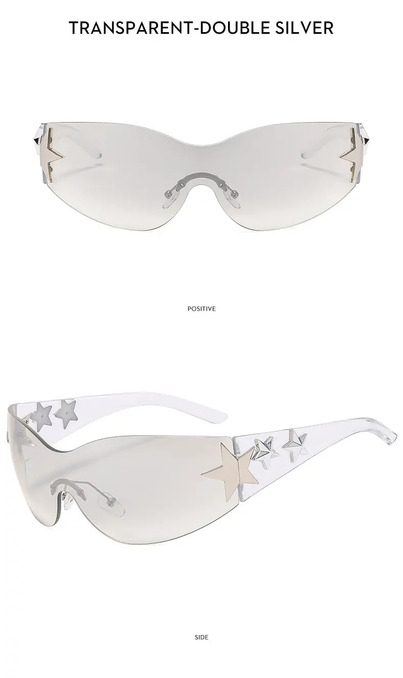 Pink Starry Sports Riding Sunglasses for Girls — feature 20